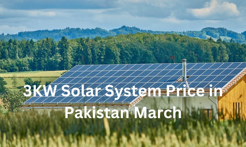 3KW Solar System Price in Pakistan March