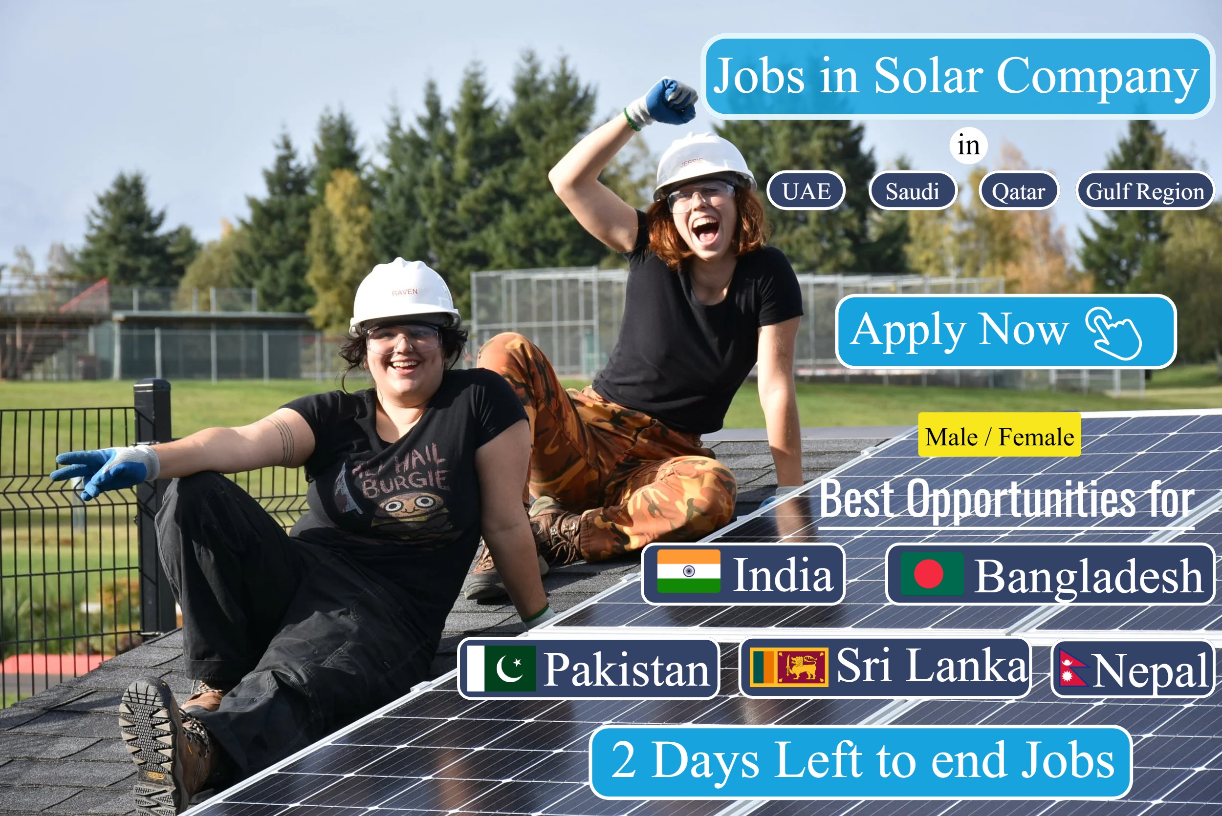 Solar Jobs in UAE, Saudi Arabia, and Qatar