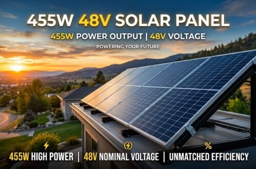455W 48V Solar Panel Best Guide 2026