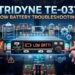 Tridyne TE-031 Low Battery Troubleshooting Best Info