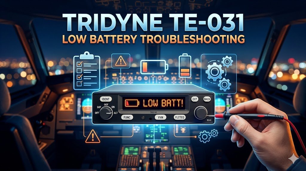 Tridyne TE-031 Low Battery Troubleshooting Best Info