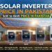 solar inverter price in pakistan inverter 1kw to 6kw price in pakistan