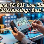 Tridyne TE-031 Low Battery Troubleshooting Best Info