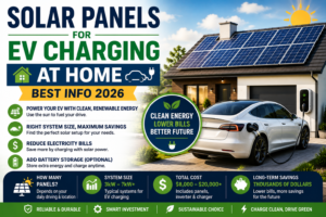 Solar Panels for EV Charging at Home Best Info 2026