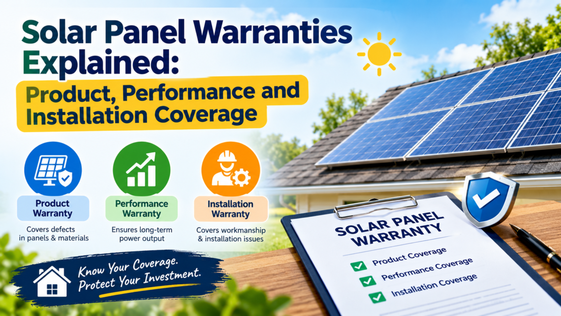 Solar Panel Warranties Explained Best Info 2026