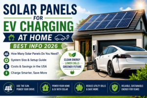 Solar Panels for EV Charging at Home Best Info 2026